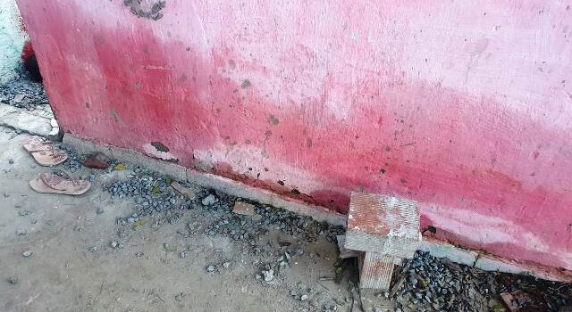 Jovem é assassinado a tiros no Parque Tamandari, bairro Tomba. (Foto: Aldo Matos/ Acorda Cidade)