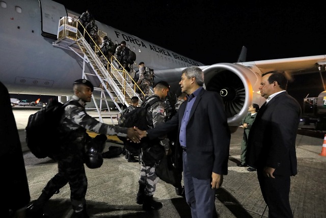 Governo da Bahia envia 70 policiais militares para reforçar a segurança no Distrito Federal