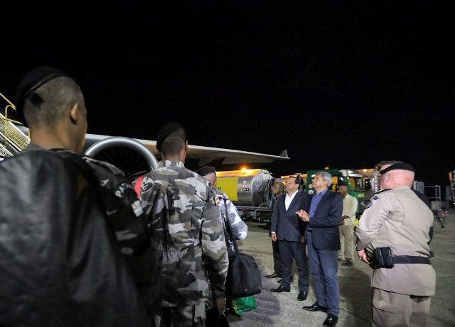 Governo da Bahia envia 70 policiais militares para reforçar a segurança no Distrito Federal