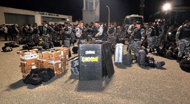 Governo da Bahia envia 70 policiais militares para reforçar a segurança no Distrito Federal