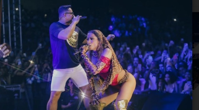 Ensaios da Anitta em Salvador