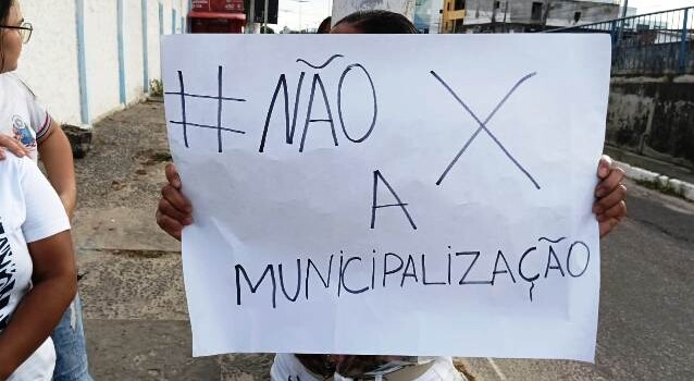 Manifestação Colégio João Durval_Foto Paulo José_Acorda Cidade