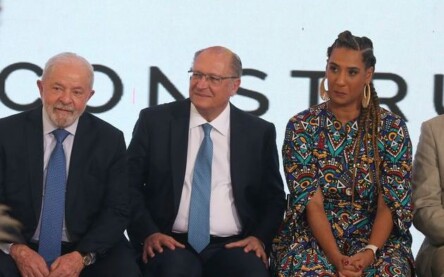 Lula geraldo alckimin e Anielle Franco