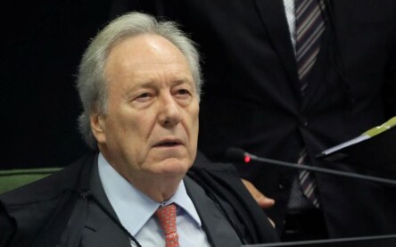 Ministro Ricardo Lewandowski durante sessão da 2ª turma do STF.