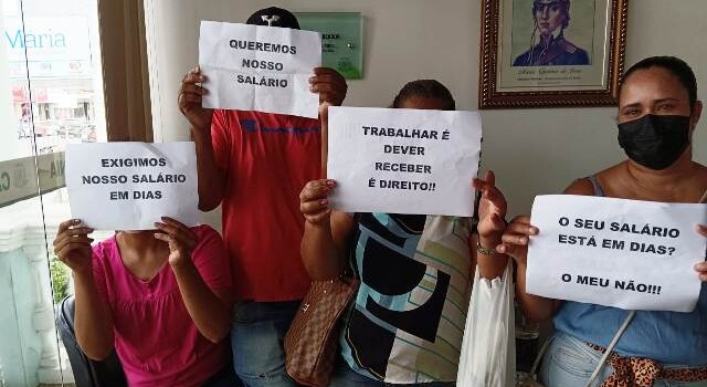 Trabalhadores da Upa da Queimadinha _ Foto Paulo José_Acorda Cidade