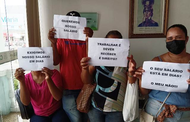 Trabalhadores da Upa da Queimadinha _ Foto Paulo José_Acorda Cidade