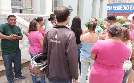 Trabalhadores da Upa da Queimadinha _ Foto Paulo José_Acorda Cidade