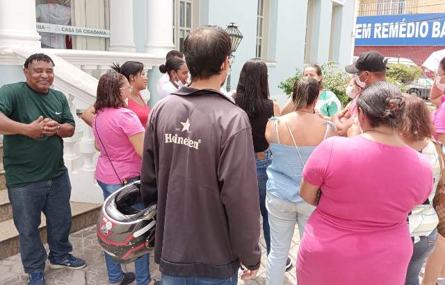 Trabalhadores da Upa da Queimadinha _ Foto Paulo José_Acorda Cidade