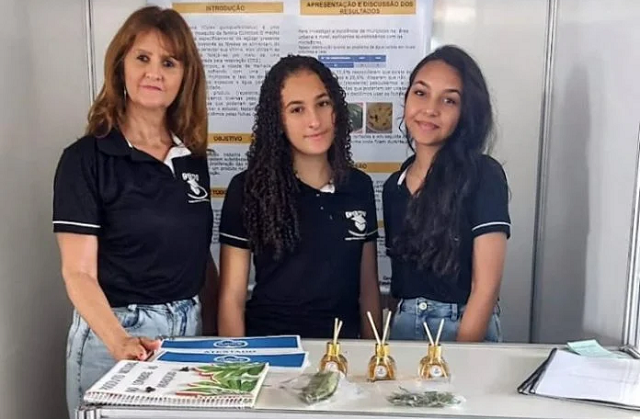 Estudantes baianas criam repelente de muriçoca