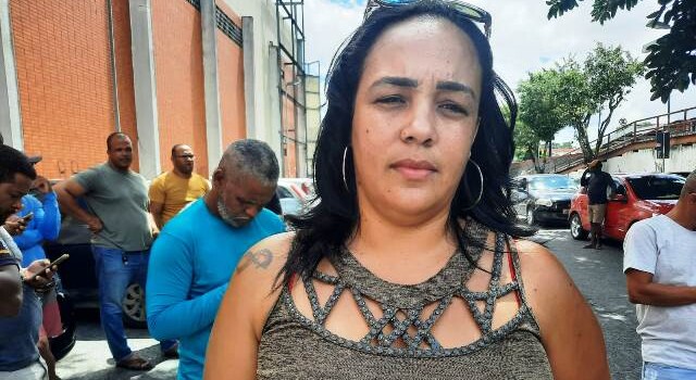 Protesto de motoristas de aplicativos por mais segurança. (Foto Ney Silva/Acorda Cidade)