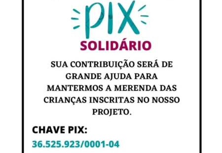 PIX Solidário ONG Aviário_