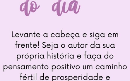 Levante a cabeça!