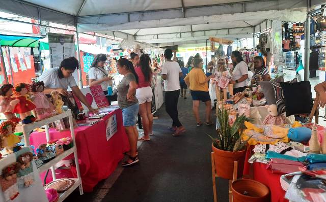 1º Feira de Gastronomia e Artesanato no Feiraguay_Foto Ney Silva/ Acorda Cidade