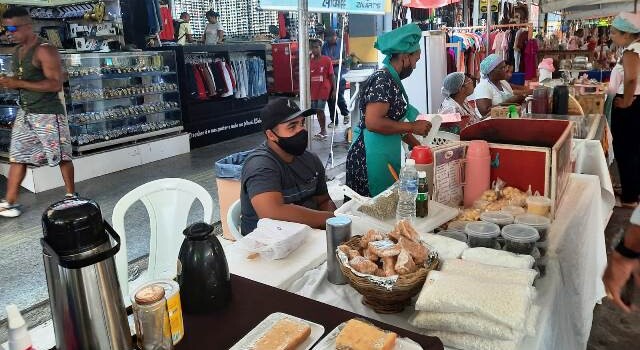 1º Feira de Gastronomia e Artesanato no Feiraguay_Foto Ney Silva/ Acorda Cidade