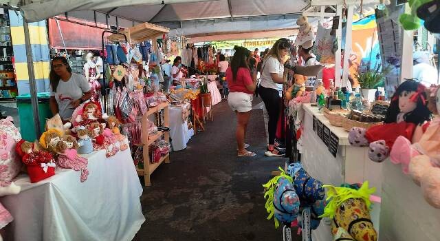 1º Feira de Gastronomia e Artesanato no Feiraguay_Foto Ney Silva/ Acorda Cidade