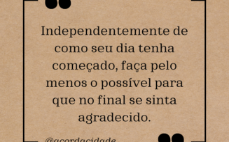 Mensagem do Dia