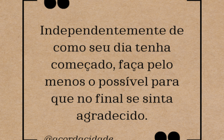 Mensagem do Dia