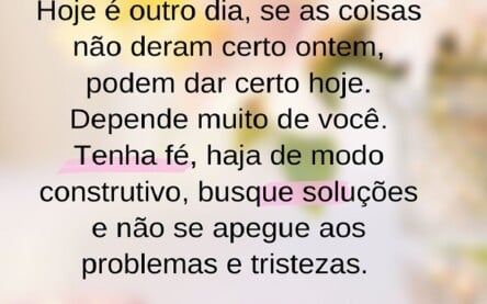 A importância de viver bem!