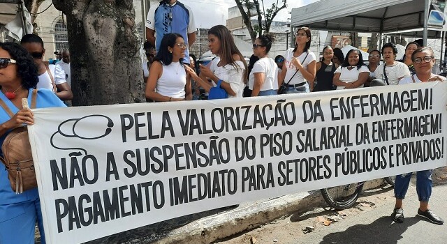 Manifestação em Feira de Santana