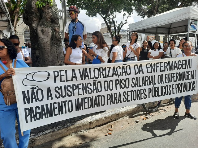 Manifestação em Feira de Santana