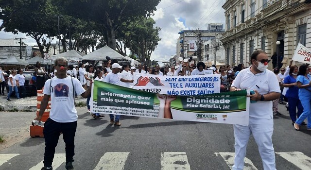 Manifestação em Feira de Santana