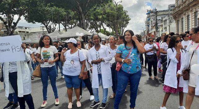 Manifestação em Feira de Santana