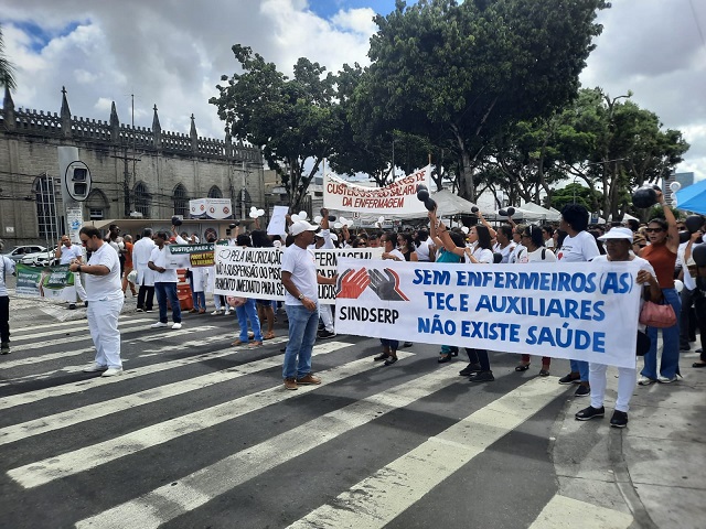 Manifestação em Feira de Santana