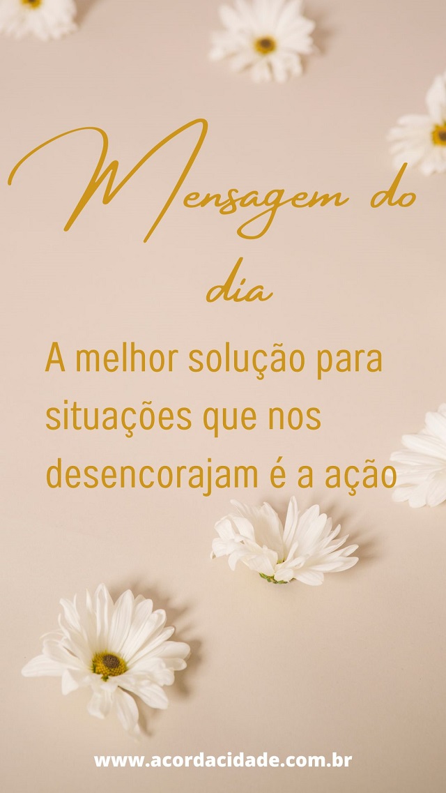 Suas ações determinam seu futuro!