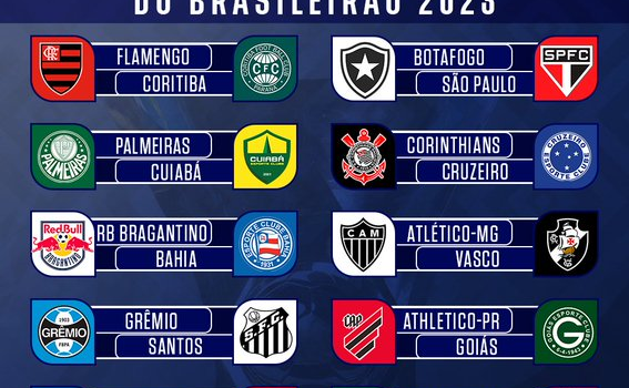 Primeira rodada do Brasileirão