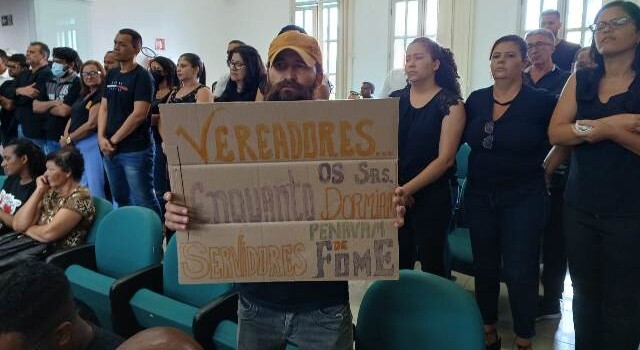 Servidores de luto na Câmara_ Foto Paulo José _Acorda Cidade