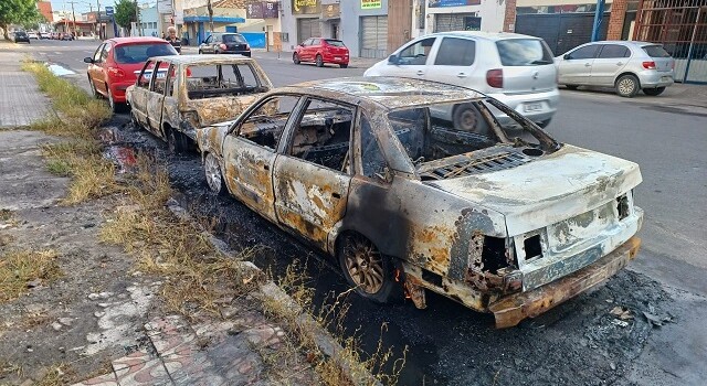 Incêndio em veículos