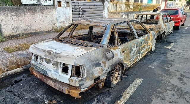 Incêndio em veículos