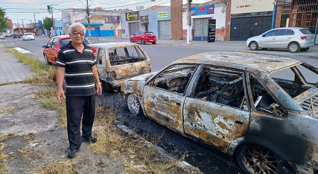 Incêndio em veículos