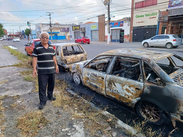 Incêndio em veículos