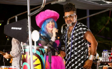 Baby do Brasil e Carlinhos Brown_ Foto Mateus Pereira GOVBA Baby do Brasil e Carlinhos Brown_ Foto Mateus Pereira GOVBA