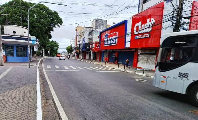 Comércio fechado Getúlio Vargas_ Foto Paulo José_Acorda Cidade