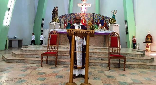 Missa Paróquia Santo Antônio dos Capuchinhos_ Quaresma_ Foto Paulo José_Acorda Cidade