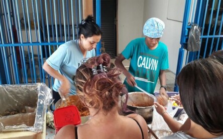 Voluntários do Pamana distribuem comida para famílias de Planaltina Voluntários do Pamana distribuem comida para famílias de Planaltina
