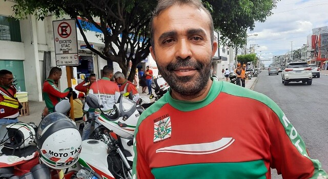 Mototaxistas de Feira de Santana