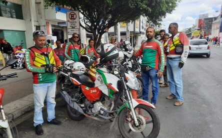 Mototaxistas de Feira de Santana