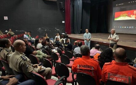 PM participa de reunião com representantes das secretarias municipais de Feira de Santana para tratar sobre a Operação Micareta 2023