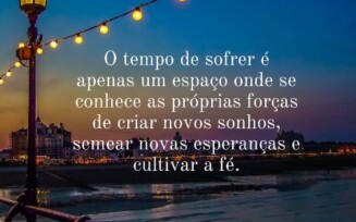 Para tudo há um tempo