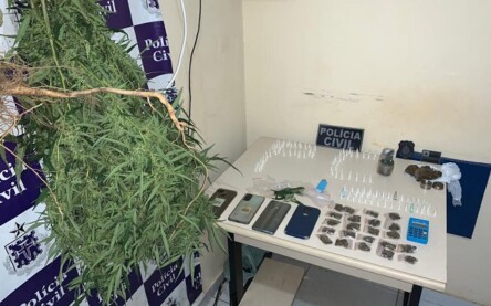 Polícia Civil realiza apreensões e prisões em Coração de Maria