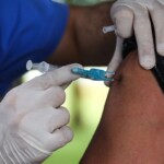 Movimentação de idosos no posto da 612 Sul para Vacinação contra Influenza