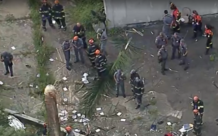 Queda de Helicóptero em São Paulo