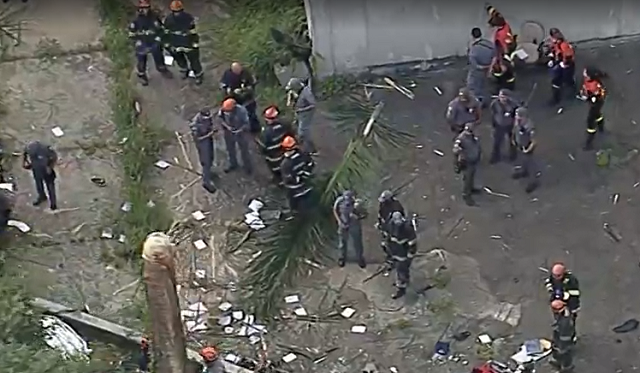 Queda de Helicóptero em São Paulo