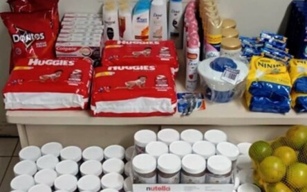 Produtos furtados em supermercado_ Foto Divulgação SSP