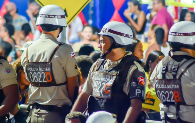 polícia militar na micareta