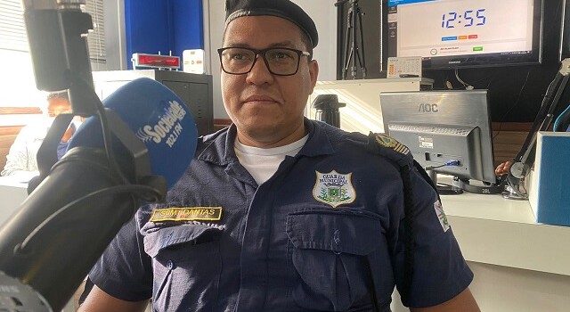 marcos dantas - comandante guarda municipal de feira de Santana - maylla nunes -a corda cidade - entrevista  - aniversário 