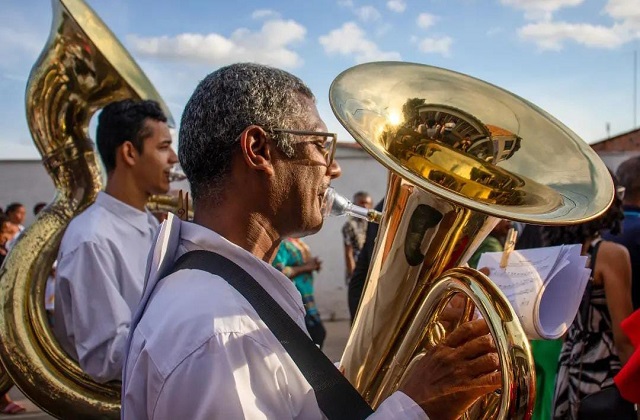 Filarmônica 25 de Março e Guarda Municipal celebram aniversário com missa na Catedral de Santana neste sábado